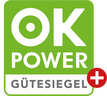 Ok-Power+ Gütesiegel