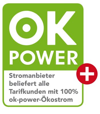 Ok-Power+ Gütesiegel