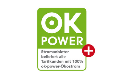 Ok-Power+ Gütesiegel